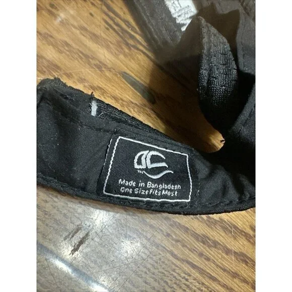 Autographed/signed JENNIE FINCH Visor Hat.Black  display picture 3